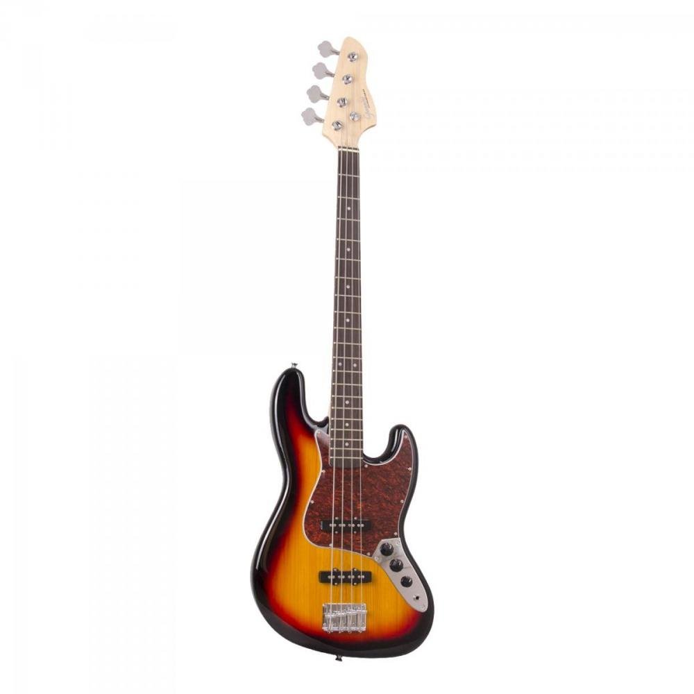 Contrabaixo Elétrico Jazz Bass 4 Cordas Gb100 Sunburst/Turtle Giannini