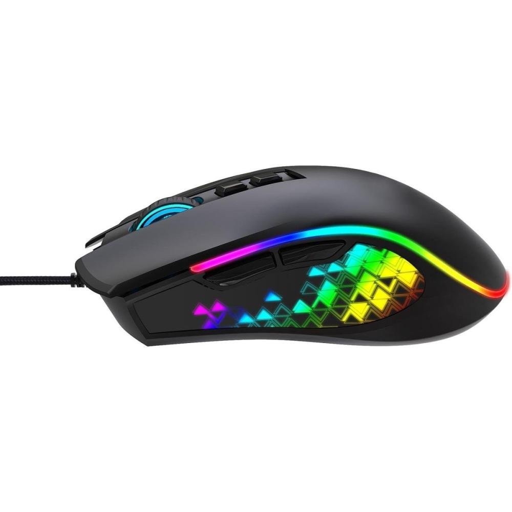 Mouse Gamer Fortrek Vickers New Edition 8000 Dpi RGB Preto