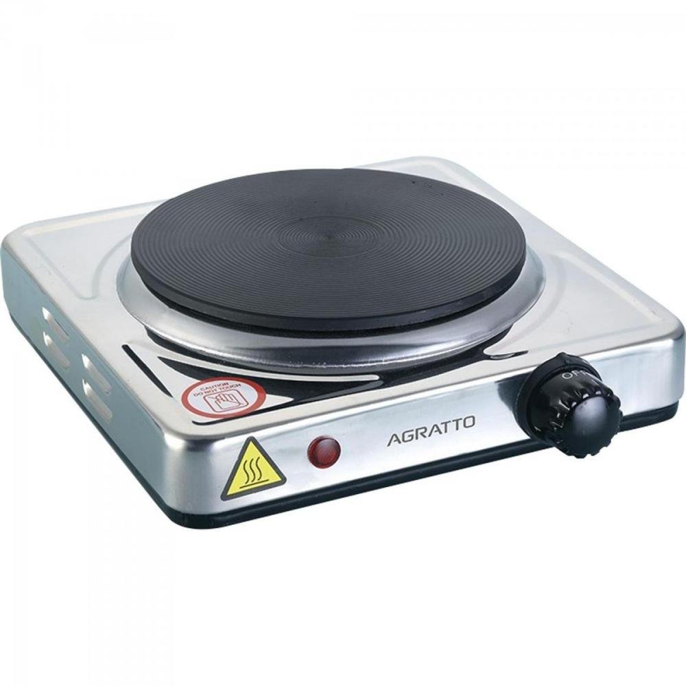 Fogao Eletrico De mesa Um Prato 127 Volts 1500 Watts Agratto