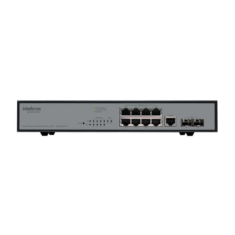 Switch Gerenciavel 8p Gigabit +2pgbic Sg 1002 Mr L2+, 4760041, Intelbras