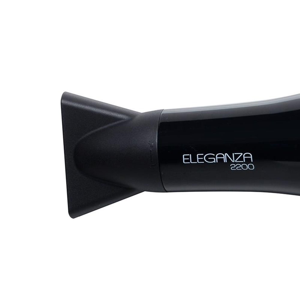 Secador de Cabelo Gama Eleganza 2200 II Preto com 2 Velocidades 3 Temperaturas 2000W 110V