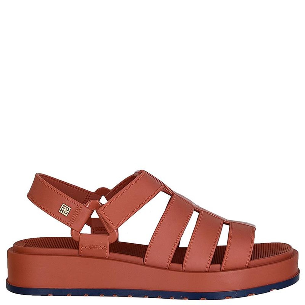 Sandalia Feminina Zaxy Conectada Nude - Grade com 12 pares