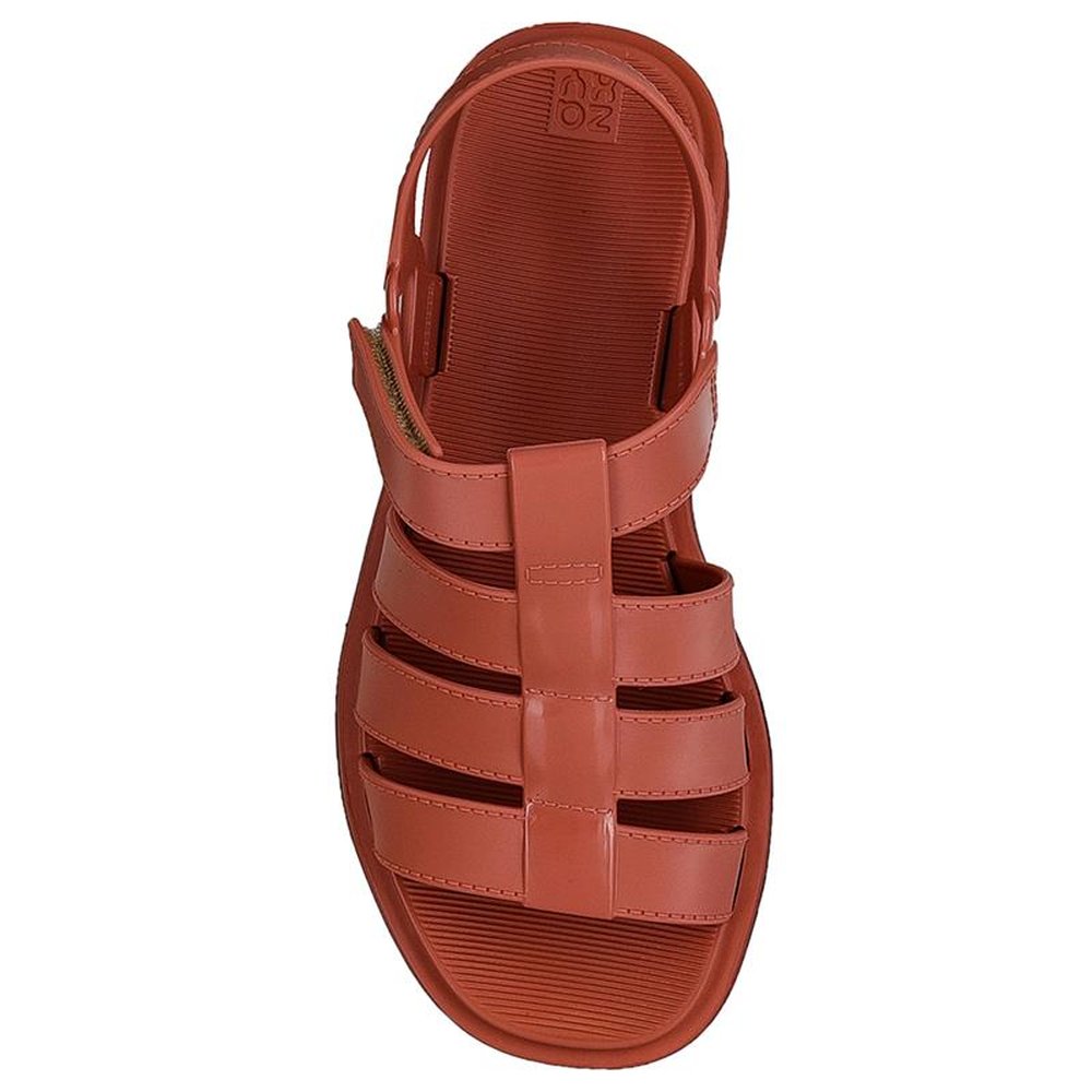 Sandalia Feminina Zaxy Conectada Nude - Grade com 12 pares