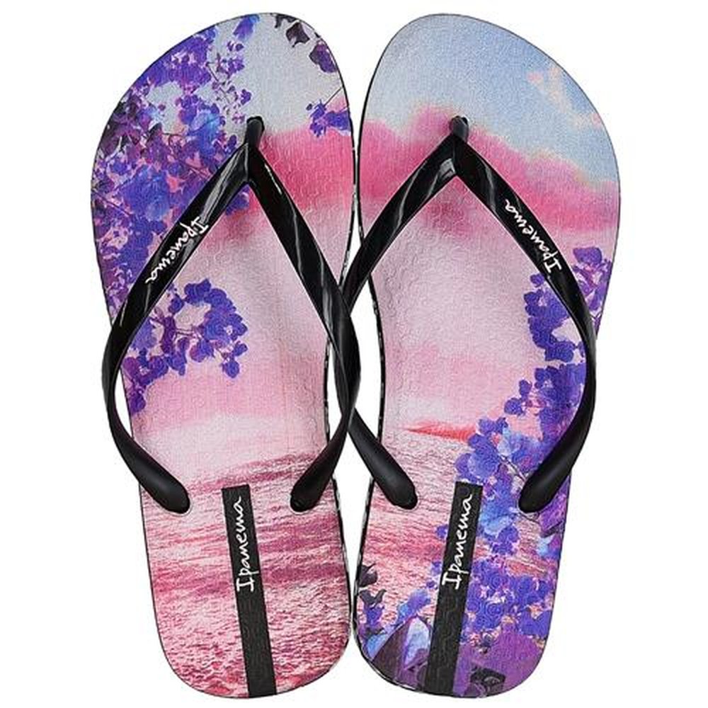 Chinelo Ipanema Sem Igual Preto - Rosa - Grade com 12 pares