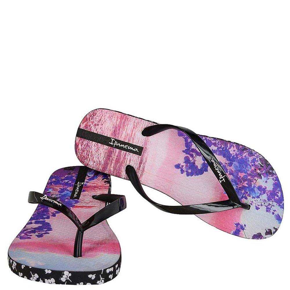 Chinelo Ipanema Sem Igual Preto - Rosa - Grade com 12 pares