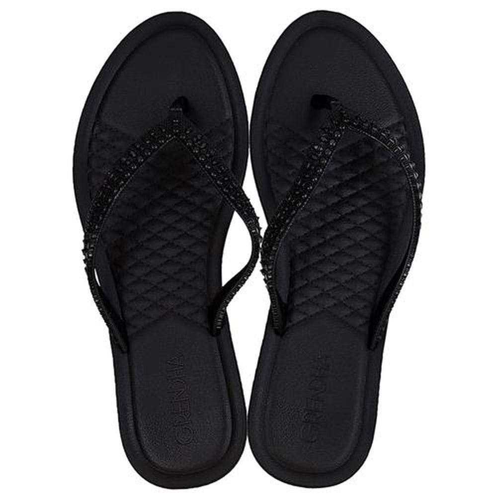 Sandalia Grendha Todo Dia Rasteira Preto - Grade com 12 pares