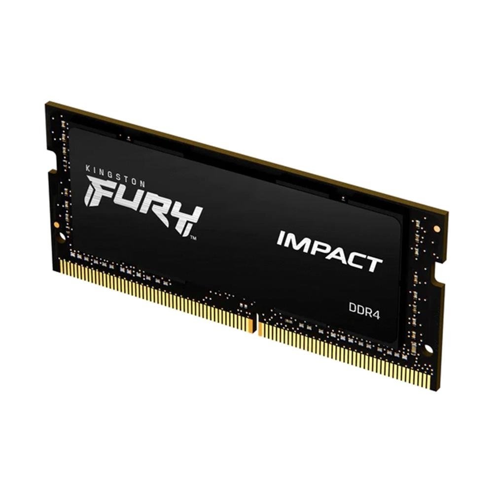 Memoria Ddr4 8gb 2666mhz Kingston Fury Impact Para Notebook/Gamers, Kf426s15ib/8