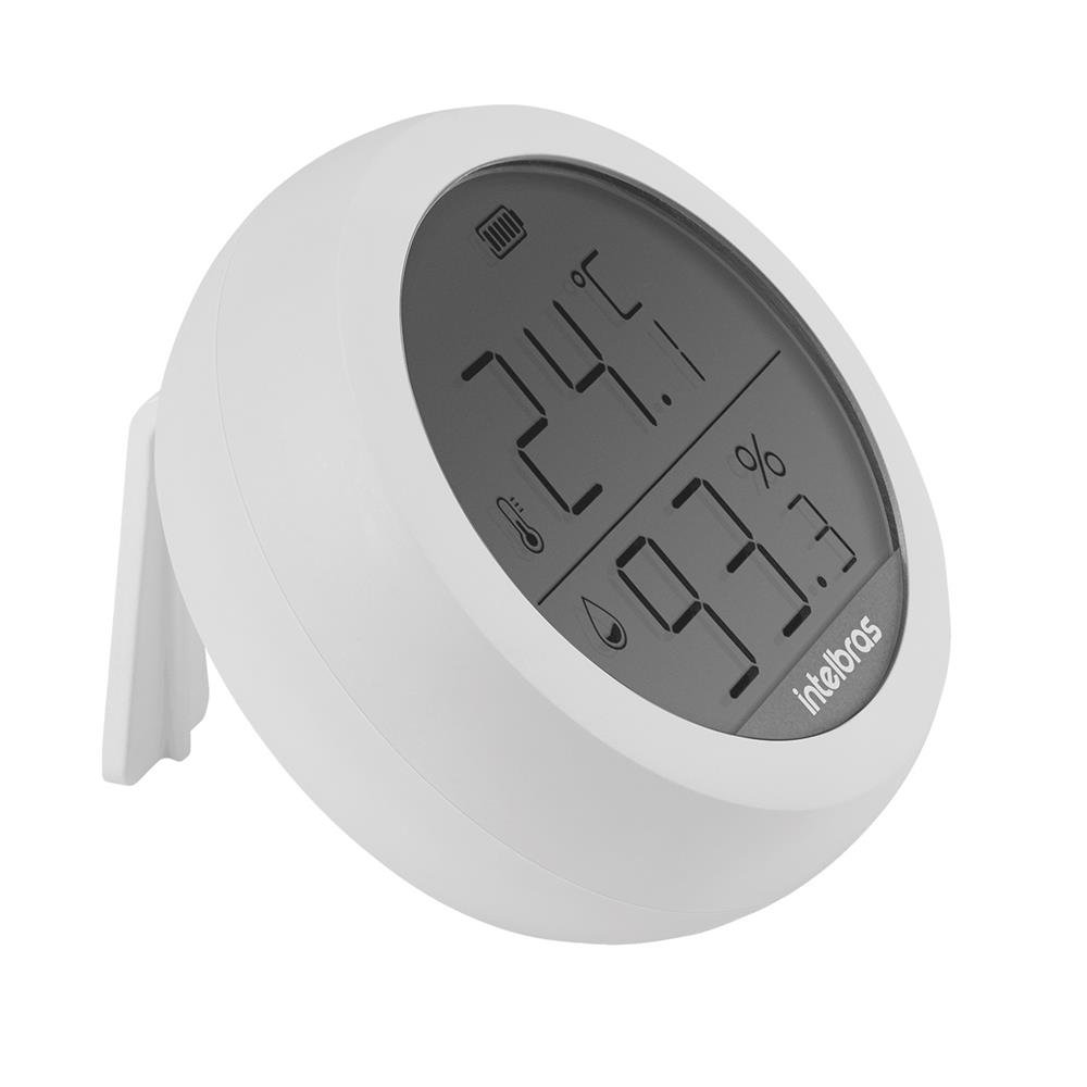 Sensor de Temperatura e Umidade Intelbras SMART IST 1001, 2,4 GHz, Wifi 2.4