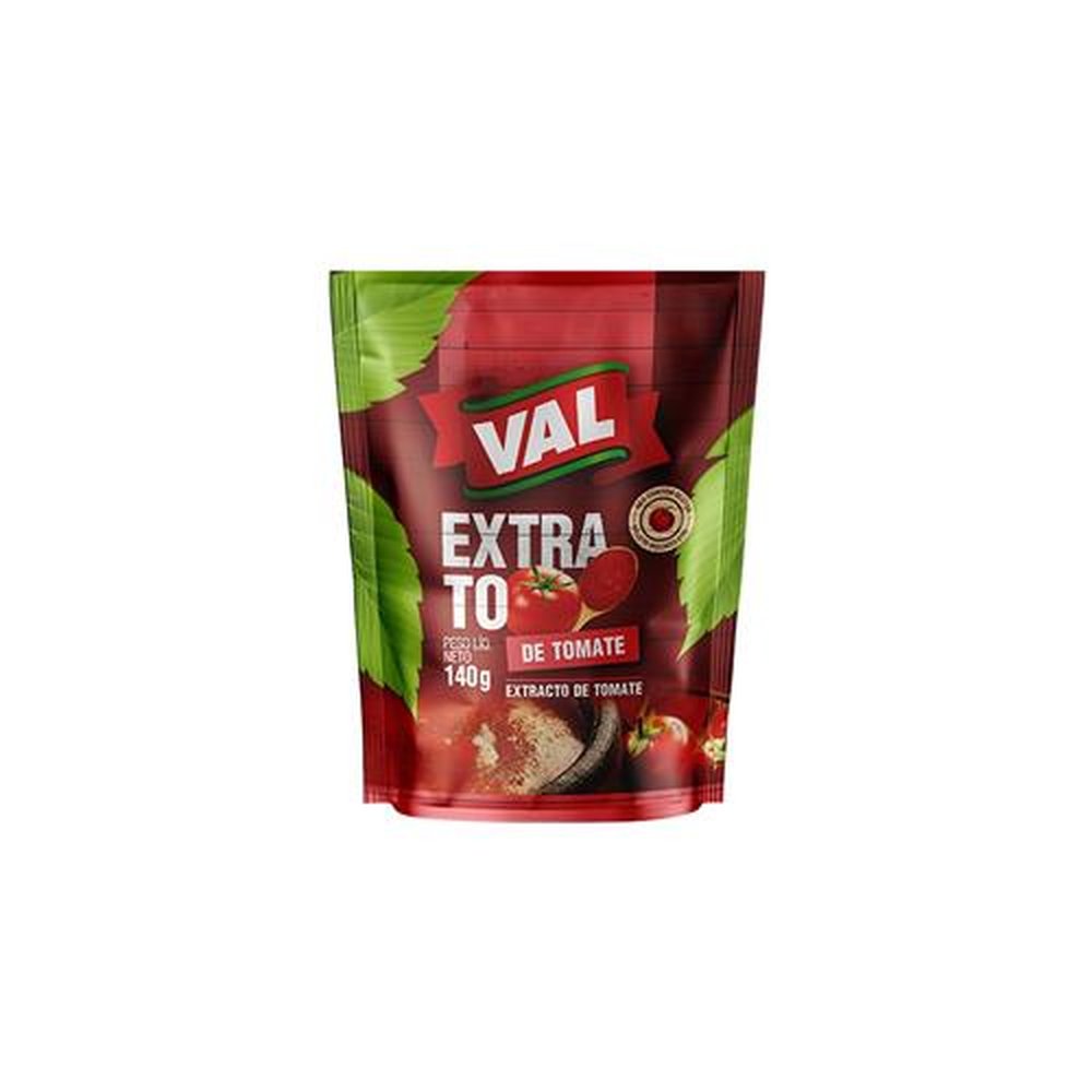 Extrato de Tomate Val Sachê 140g - Embalagem com 48 unidades