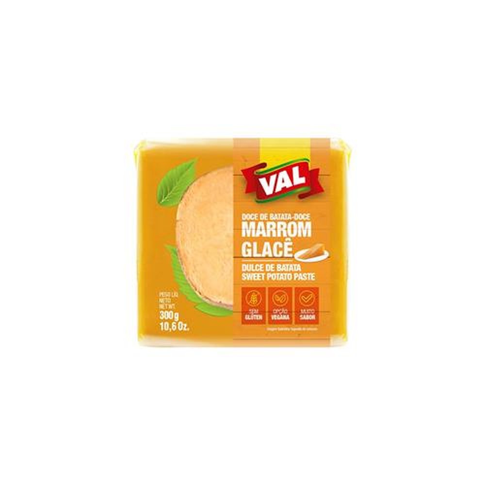 Marrom Glacê Val Flow Pack 300g - Embalagem com 24 unidades
