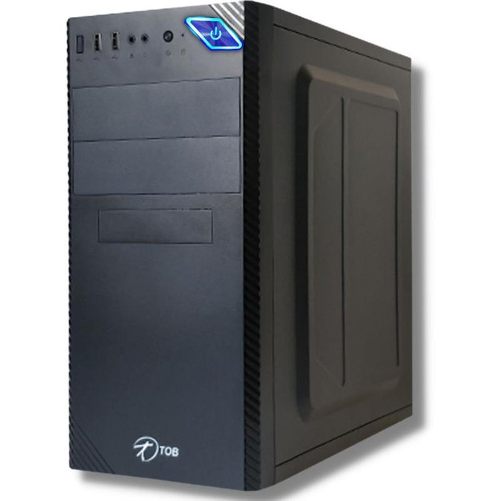 Computador Completo TOB Intel Core i5 com SSD 120GB Memória 4GB Windows 10 Pro Trial + Teclado e Mouse+Monitor 19" Desktop PC CPU
