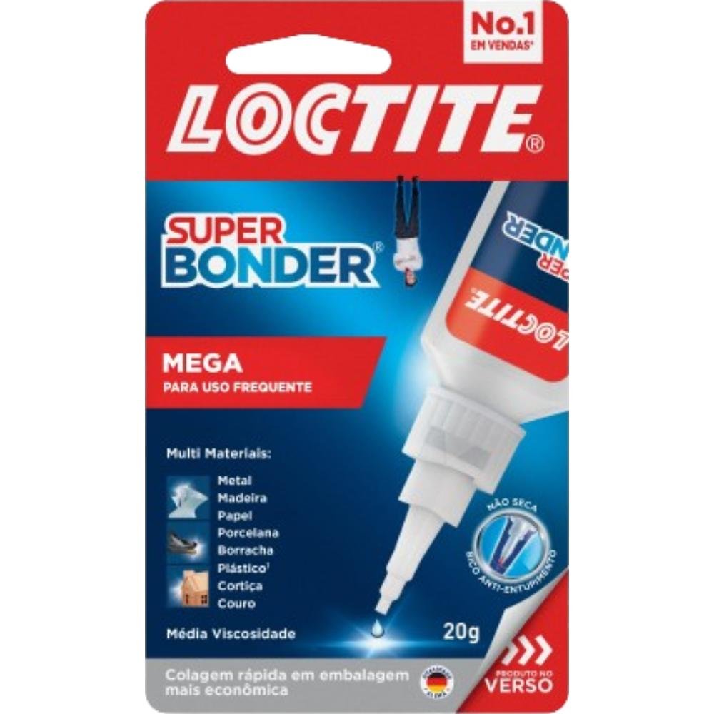 Cola Super Bonder Mega 20G