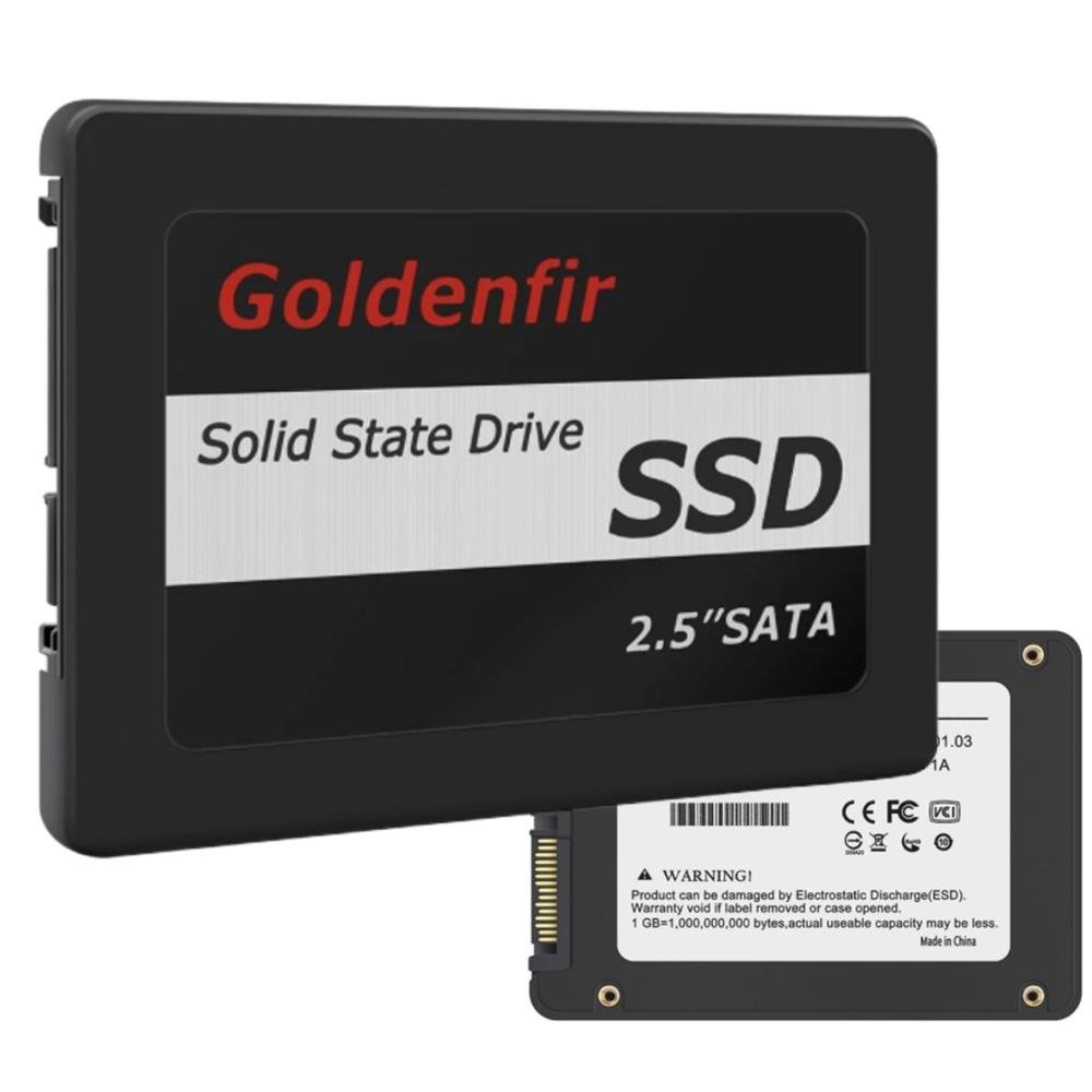 Ssd 120Gb Sata 2,5" 550/400 Mb/S Goldenfir T650