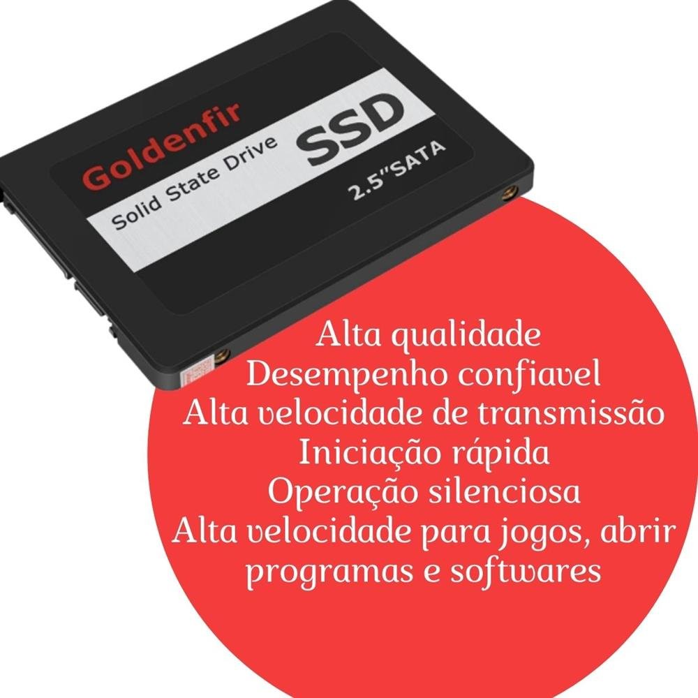 Ssd 120Gb Sata 2,5" 550/400 Mb/S Goldenfir T650