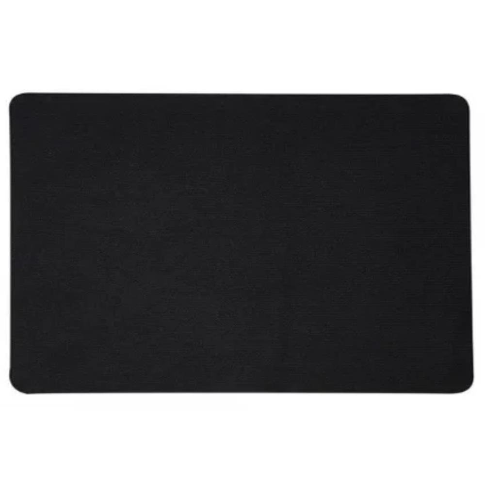 Mouse Pad Preto Tapete 18 Cm X 22 Cm