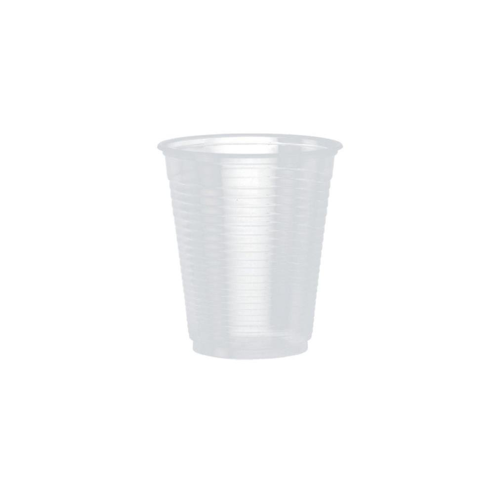 Copo Descartável Translúcido 200ml c/100un Total Plast