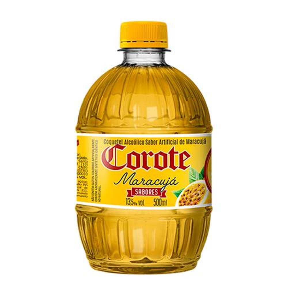 Cachaça Corote Menta 500 ml - Caixa com 12 Unidades