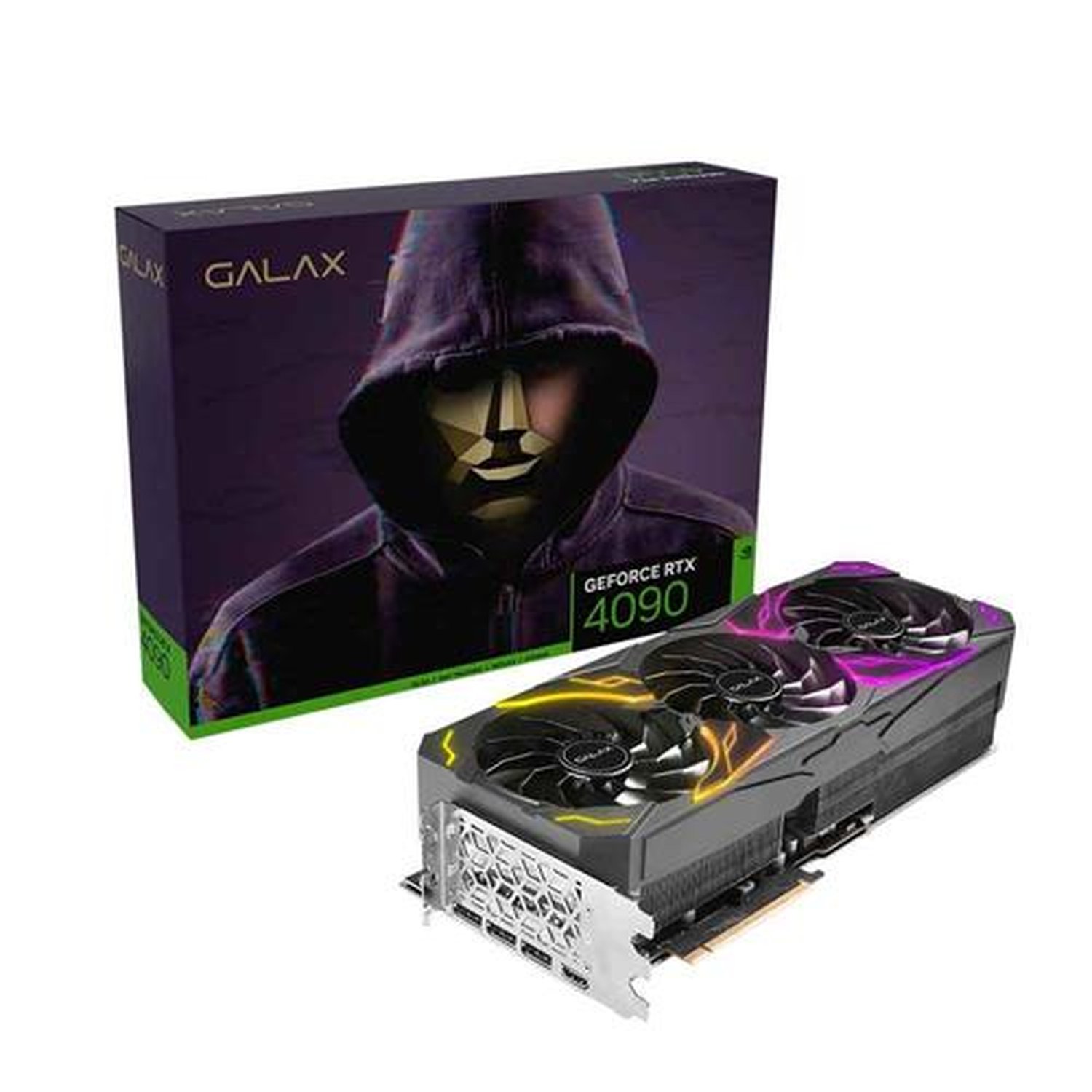 Processador Gráfico GALAX Geforce RTX 4090 SG, 24GB, GDDR6X, 1-Click OC, 384bits - 49NXM5MD6DSG
