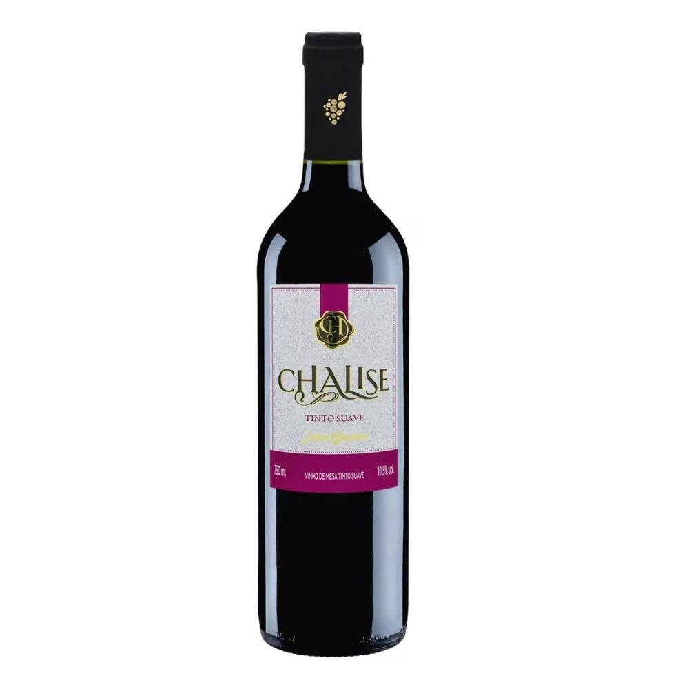 Vinho Brasileiro Tinto Seco Chalise Serra Gaúcha Garrafa 750ml