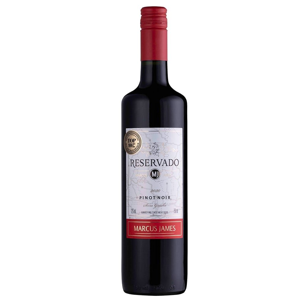 Vinho Marcus James Reservado Pinot Noir Tinto Meio Seco 750ml