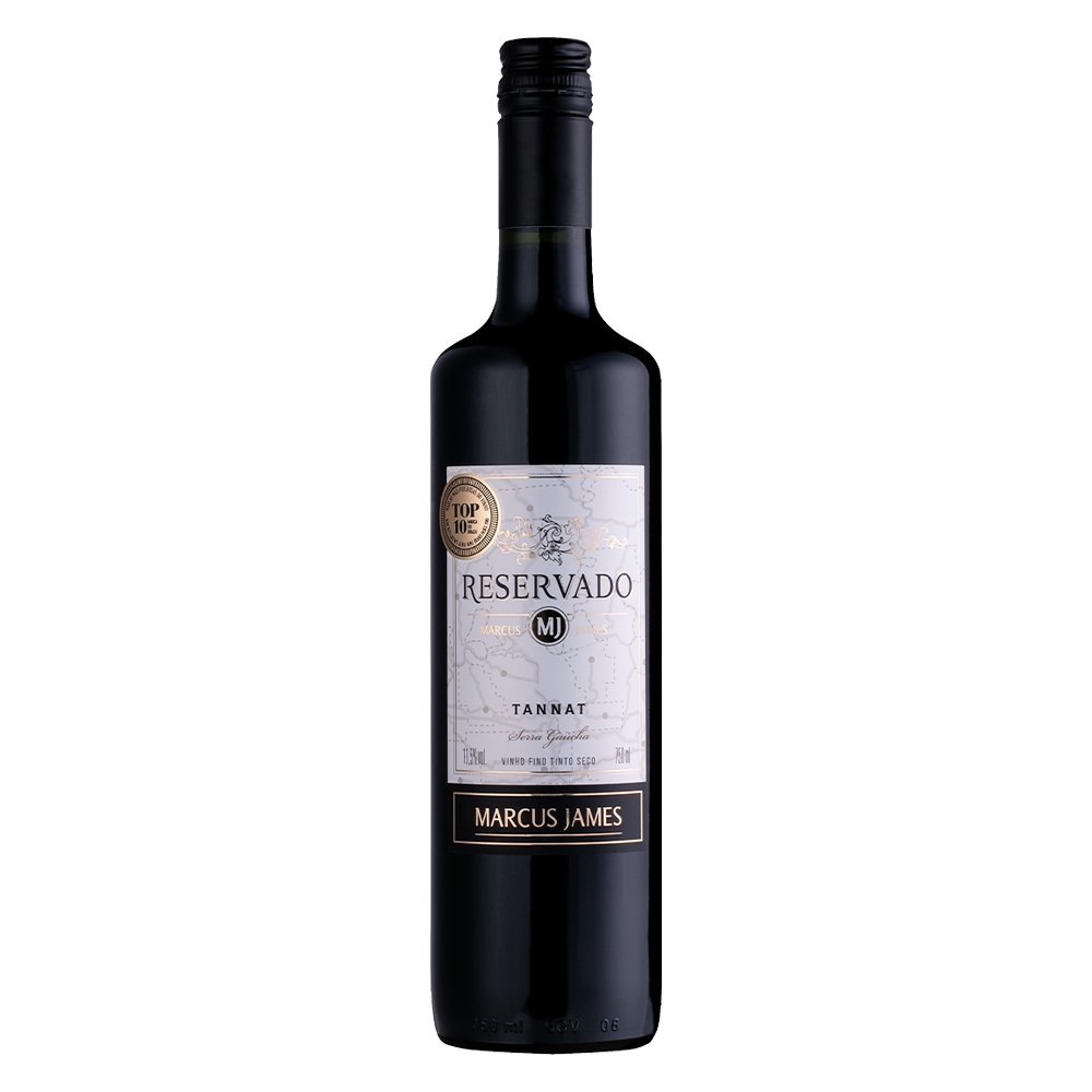 Vinho Reservado Marcus James Tannat Tinto Seco 750ml