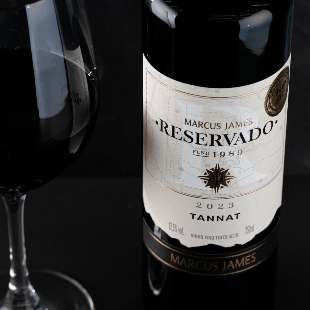 Vinho Reservado Marcus James Tannat Tinto Seco 750ml