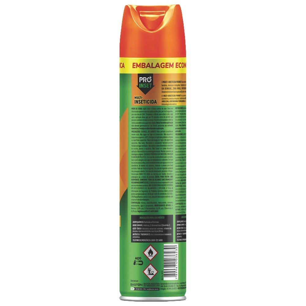 Inseticida Aerosol Multi Proinset 350ml