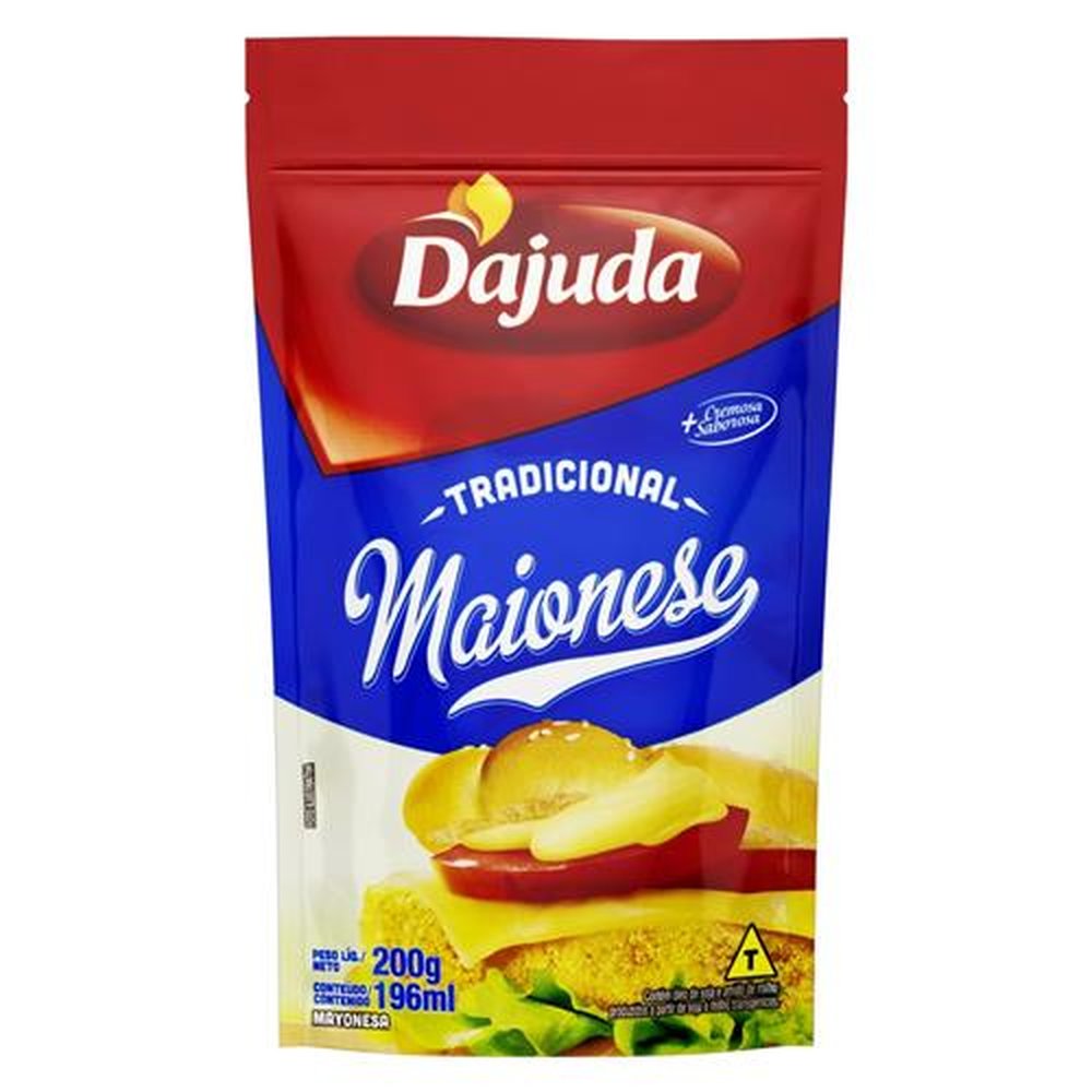 Maionese Dajuda 24x200g