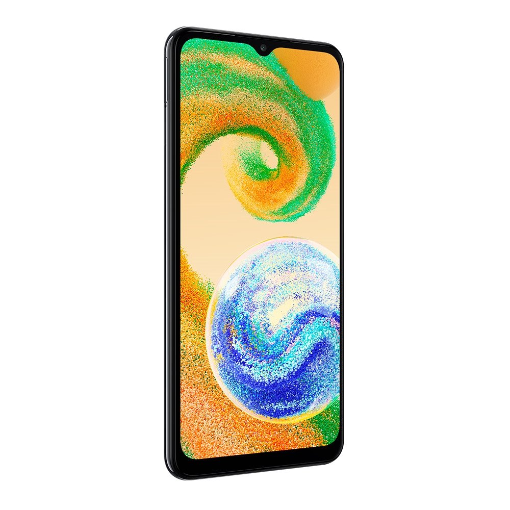 Smartphone Samsung Galaxy A04s Preto, Tela de 6.5", 4G+Wi-Fi, And. 13, Câm. Tras. de 50+2+2MP, Frontal de 5MP, 4GB RAM, 64GB