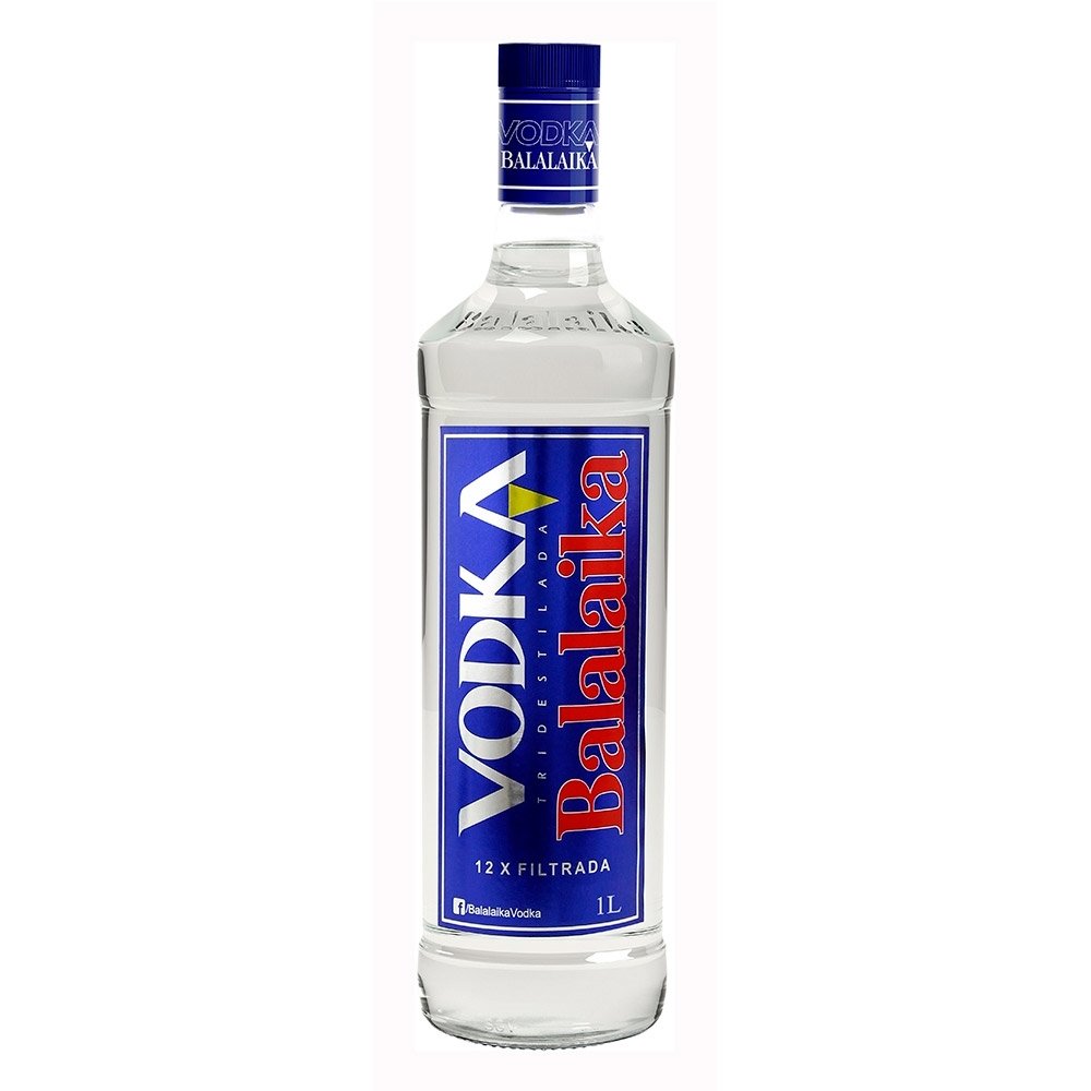 Vodka Balalaika 1L Embalagem com 6 Unidades