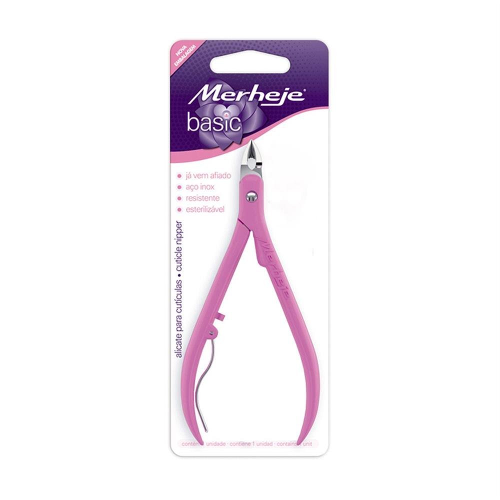 Alicate Para Cuticulas Merheje Basic - Cores Sortidas