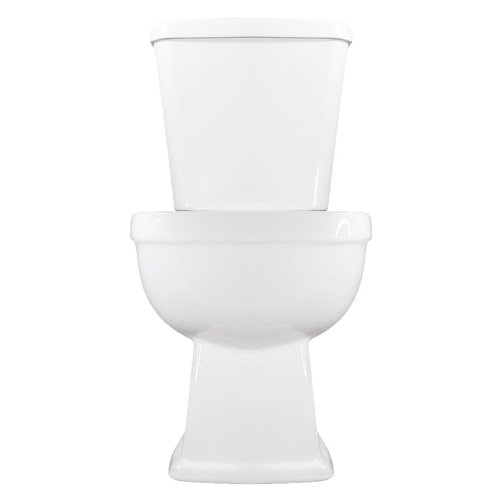 Kit Vaso Sanitário + Caixa Acoplada + Acessórios de Fixação Viseu Branco Luzarte
