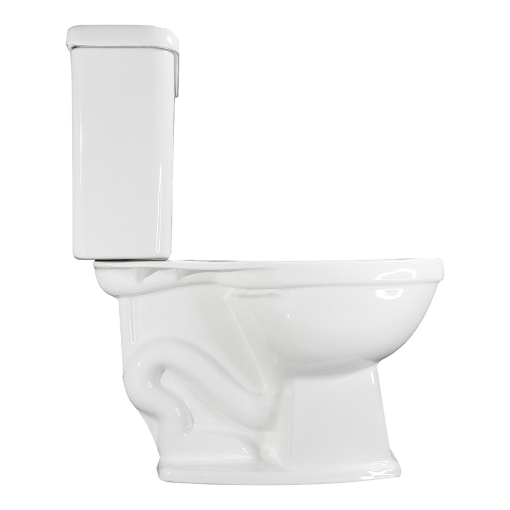 Kit Vaso Sanitário + Caixa Acoplada + Acessórios de Fixação Viseu Branco Luzarte