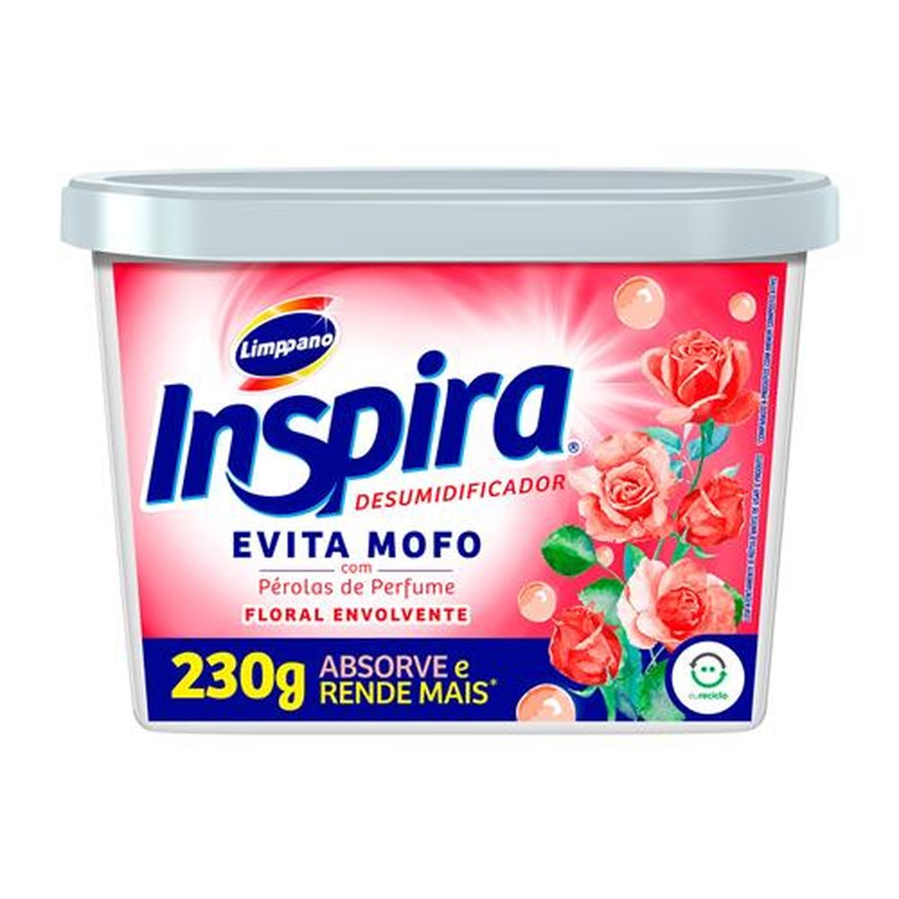 Antimofo Inspira Desumidificador Floral Envolvente 180G