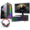 Computador Gamer TOB Intel Core i7 Wi-Fi SSD 960GB 16GB VGA GT730 4GB Windows 10 Pro Trial+Teclado/Mouse+Mouse Pad+Head+Monitor 21.5 PC