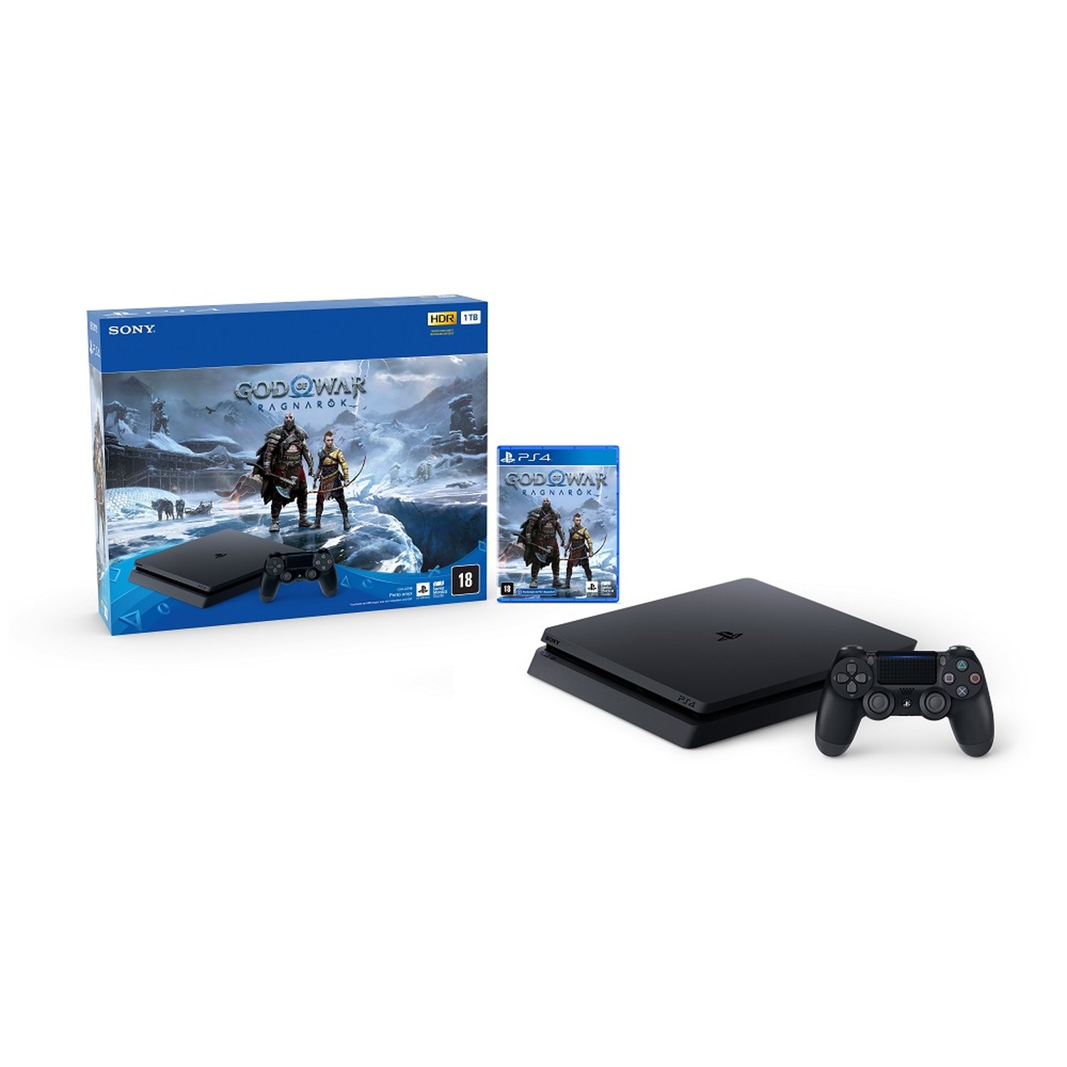 Console Playstation 4 + God Of War Ragnarok, Sony Playstation