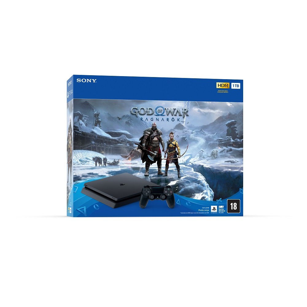 Console Playstation 4 + God Of War Ragnarok, Sony Playstation