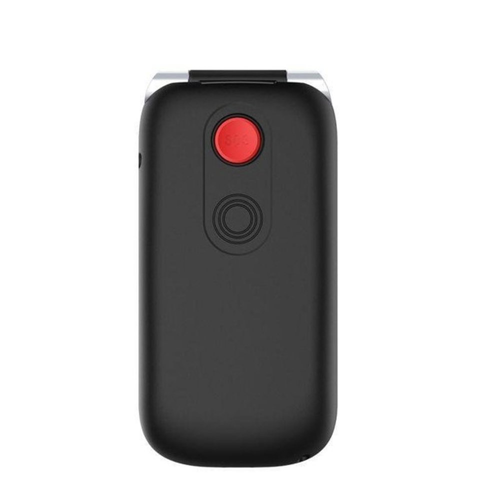 Celular Para Idoso Flip Dual Botão SOS Tela 2.4 Bluetooth Rádio FM Britânia BCE03 - Preto