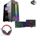 Computador Gamer TOB Intel Core i7 Wi-Fi SSD 480GB 16GB VGA GT730 4GB Windows 10 Pro Trial + Teclado e Mouse + Mouse Pad + Head Phone PC