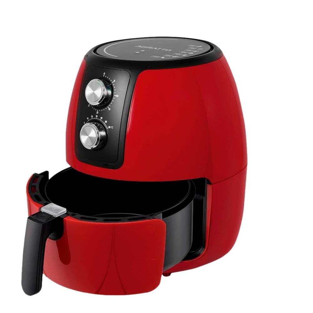 Fritadeira Elétrica Air Fryer 220V Supremma 3,6L Vermelho Agratto Un.Venda: PC/1