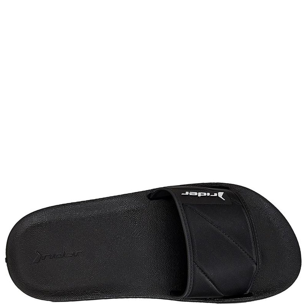 Chinelo Rider Street Slide Preto - Branco - Grade com 12 pares