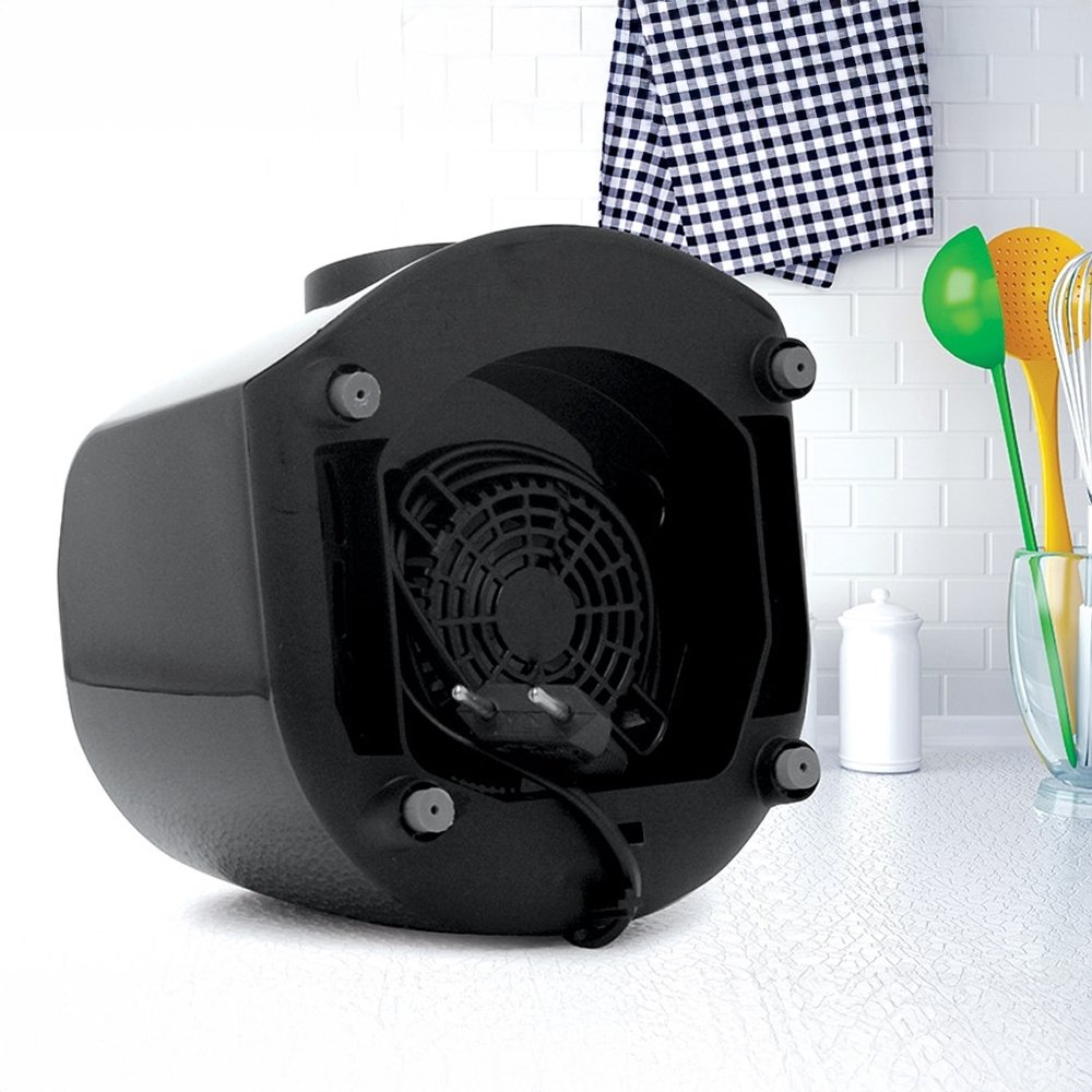 Liquidificador Mallory Fast Mix - Copo Polipropileno, 2 Velocidades + Pulsar, 600W, Preto, 110V