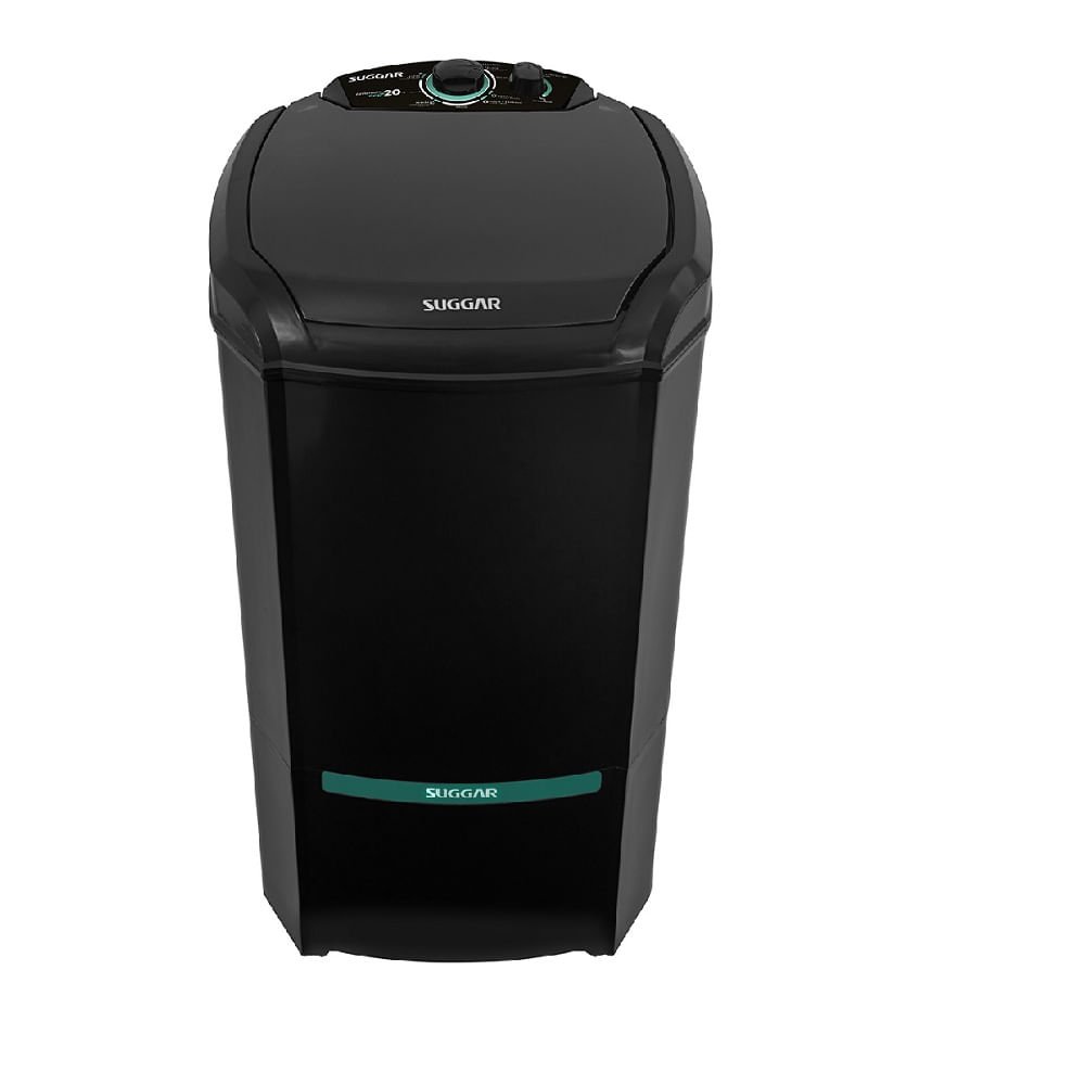 LAVADORA SEMI AUTOMATICA SUGGAR LAVAMAX NEO ECO 20KG PRETO 220V