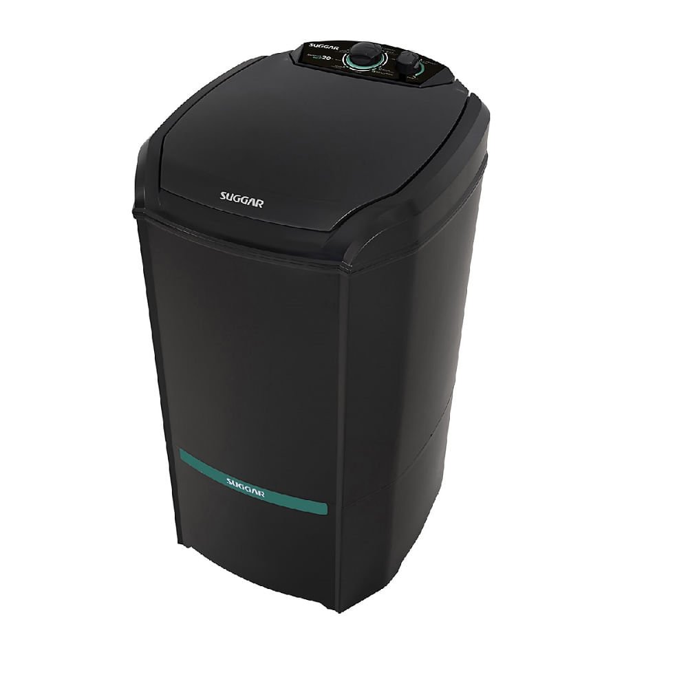 LAVADORA SEMI AUTOMATICA SUGGAR LAVAMAX NEO ECO 20KG PRETO 220V