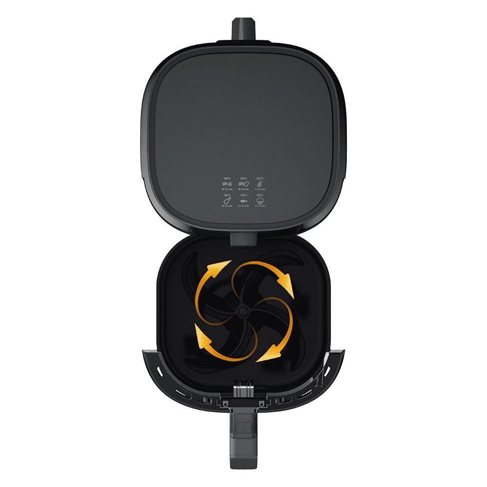 Fritadeira Sem Óleo Air Fryer Philips Walita RI9201 Serie 3000 | 4,1 Litros, 1400W, Preto, 220V