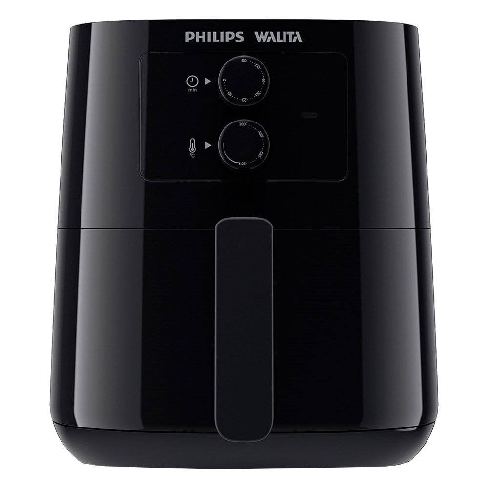 Fritadeira Air Fryer Philips Walita Série 3000 RI9201/91 - 4,1 Litros, Digital, 1400W, Preto, 110V