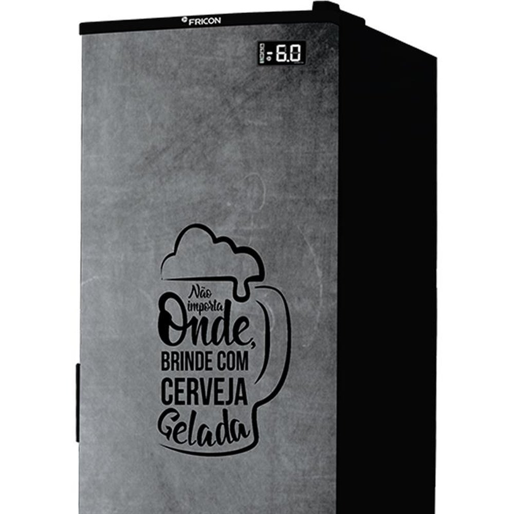Cervejeira Conservador Fricon 284 Litros, VCFC284C, Porta de Chapa, 220V