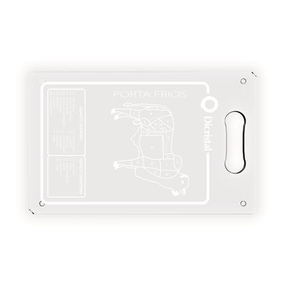 Porta Frios Cortes Bovinos Vidro Temperado Incolor