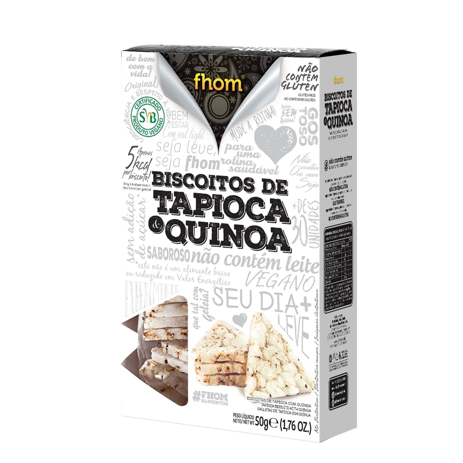 Biscoito de Tapioca com Quinoa 50g