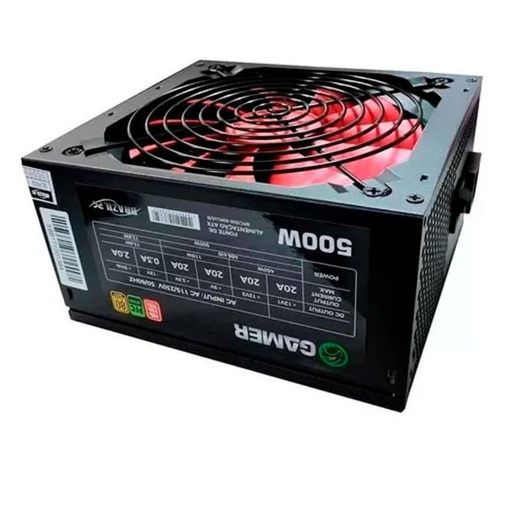 Fonte Atx 500W 80Plus Bronze 24 Pinos Tronos